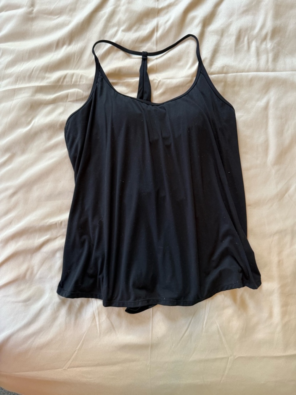 HALARA Black Racerback Tank Top